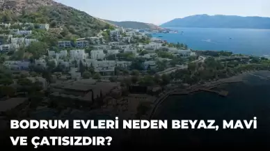 Bodrum Evleri Neden Beyaz, Mavi ve Çatısızdır?